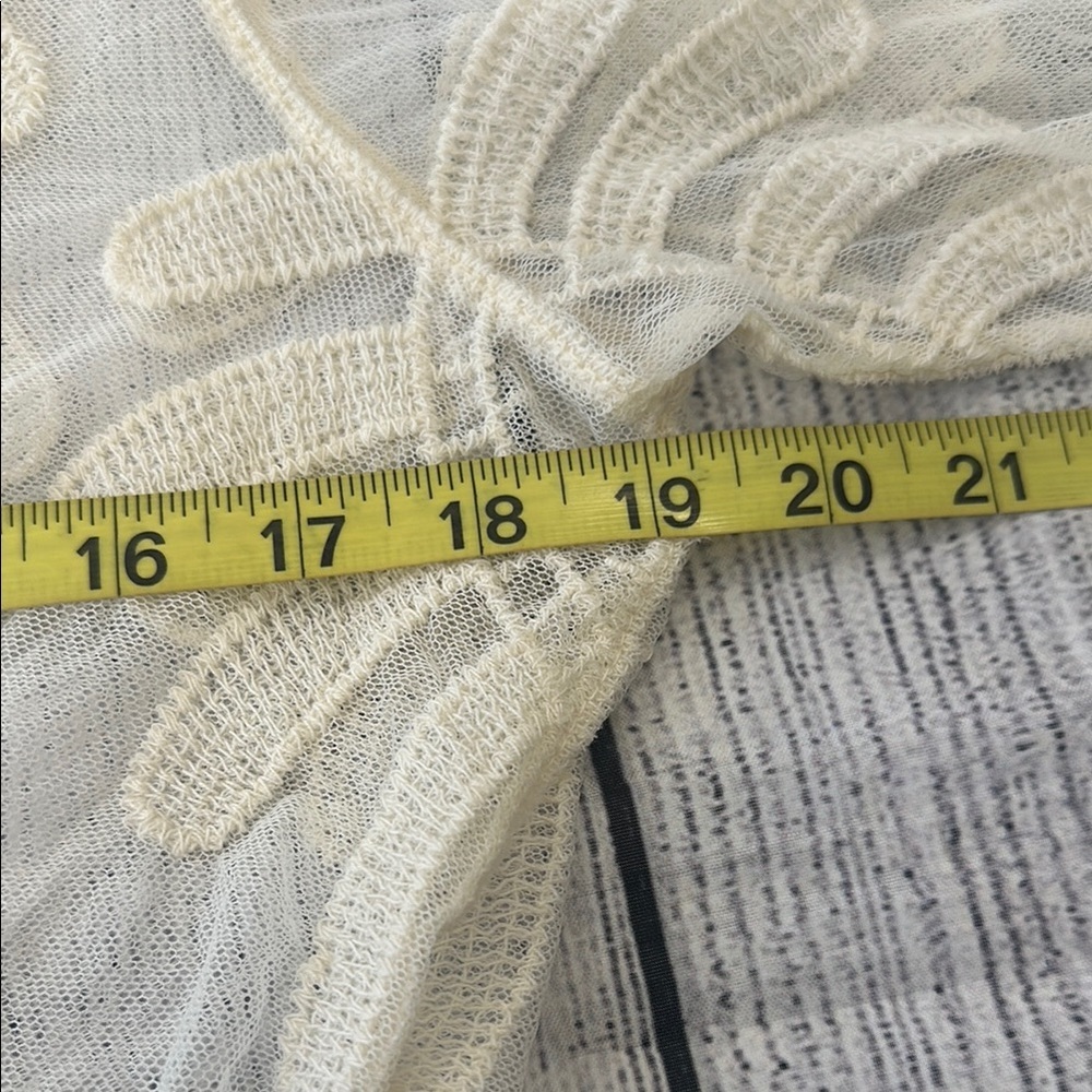 Rebellion Sz S Ivory Lace Swim Cover-Up • NWT! - Picture 9 of 9